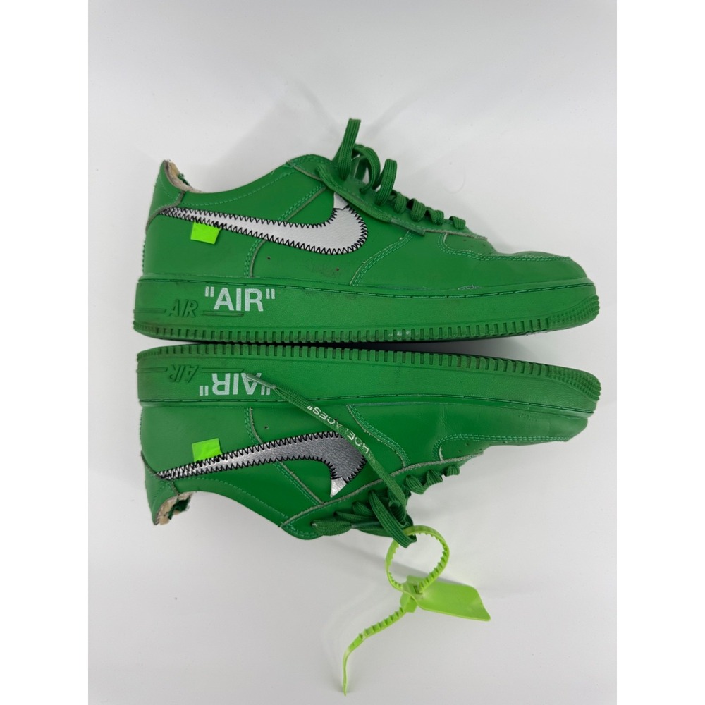 Nike Off-White Air Force 1 Low Green Sz 8 Virgil Abloh Hype Streetwear Grail Y2K